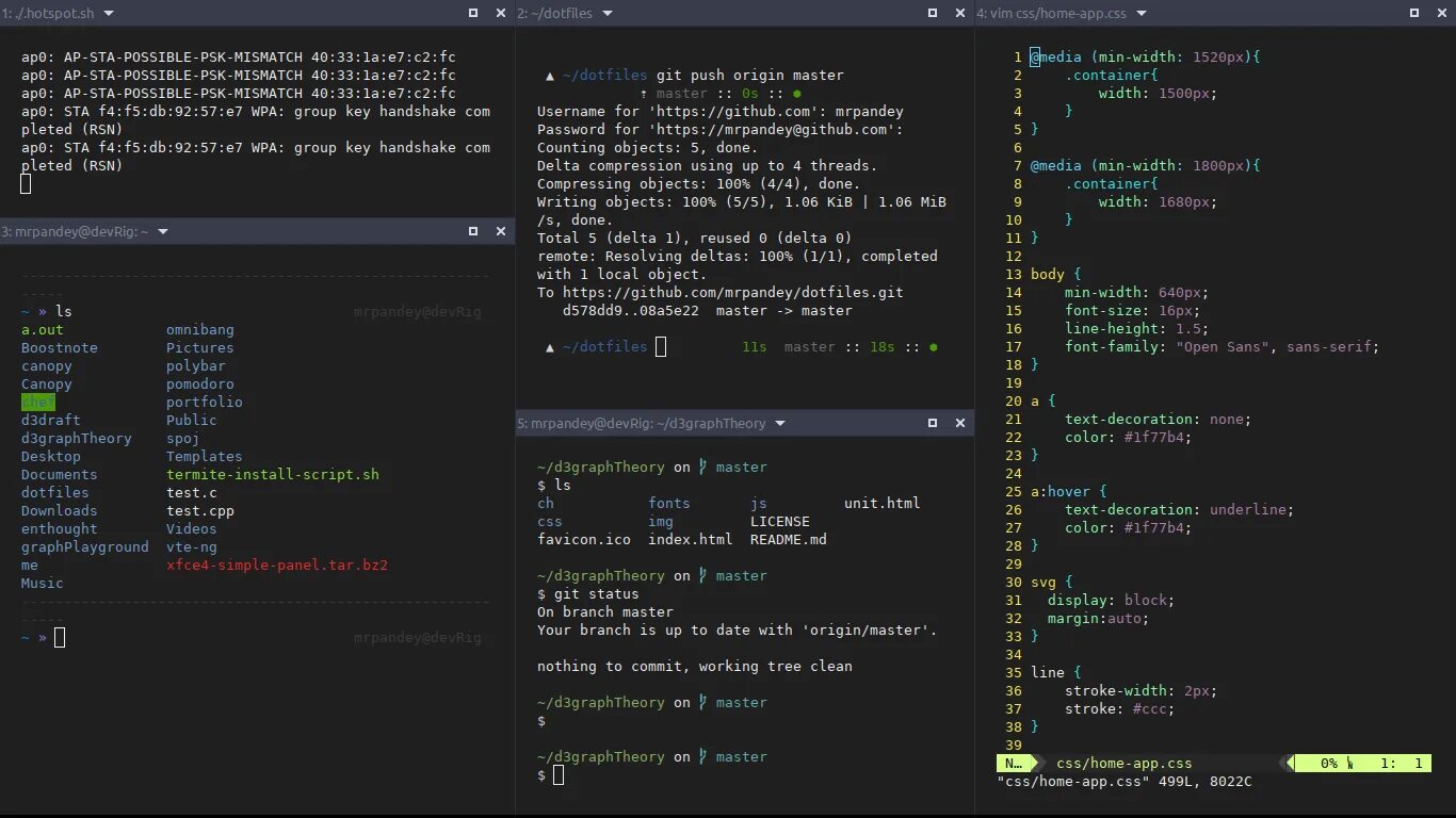 Code min width