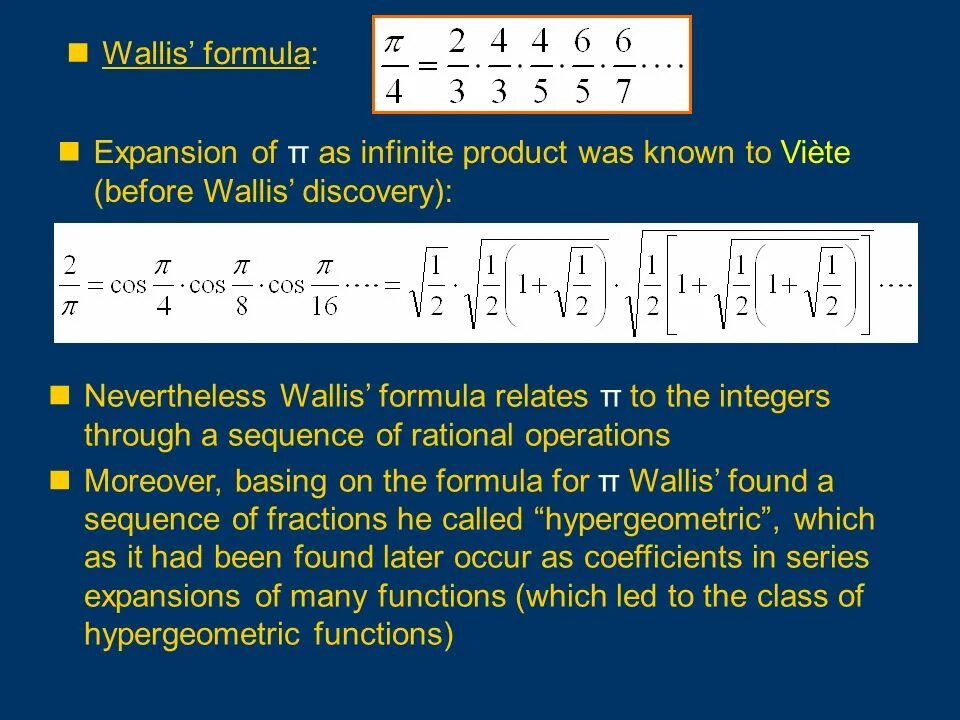 Math theory