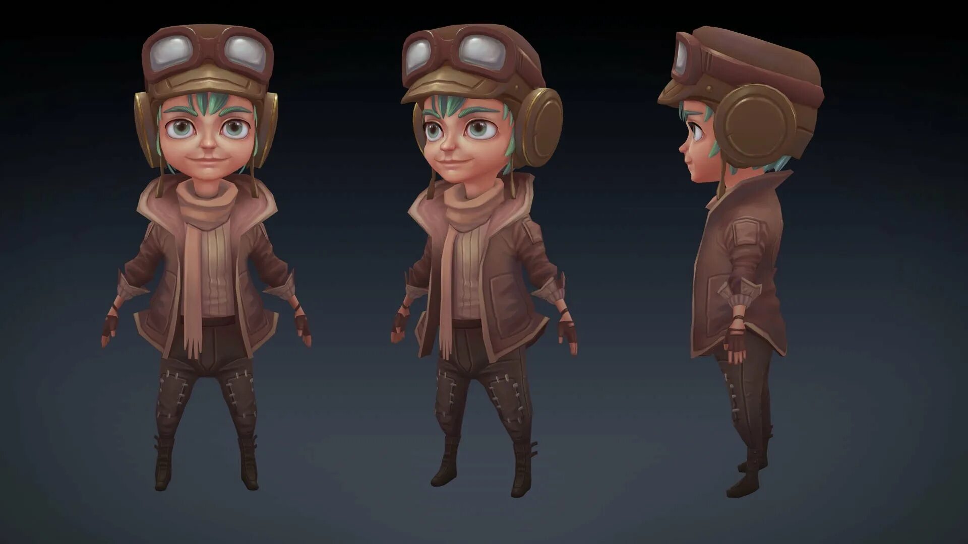 Blender 3d character. Blender концепт арт персонажа. стиль hand painted. blender 3d арт детский.