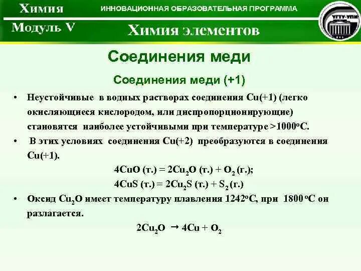 Известные соединения меди. Соединения меди. Основные соединения меди. Соединения меди 1 и 2. Cu соединения.