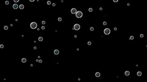 Falling bubbles