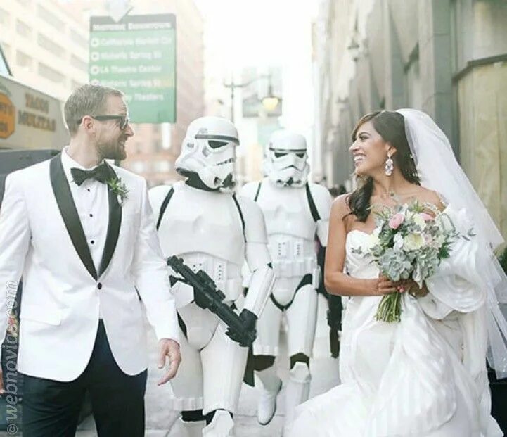 Не своя свадьба. Свадьба star wars. свадьба в стиле звездных войн. необычные свадьбы. необычные тематические свадьбы.