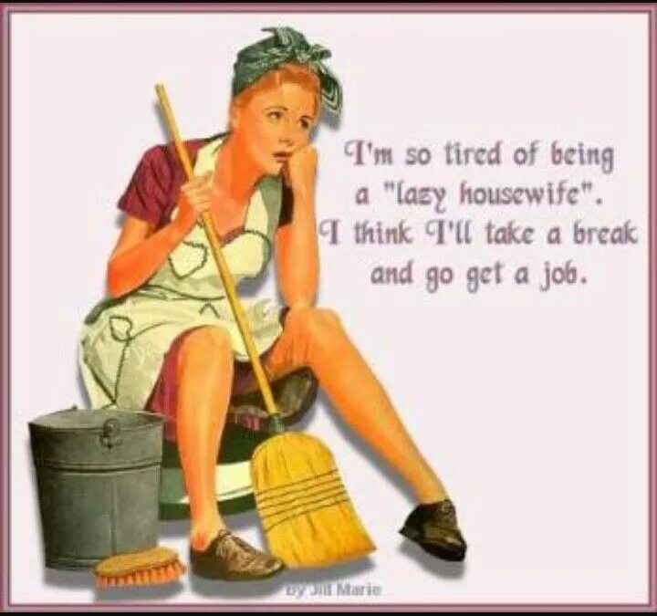 I m being lazy