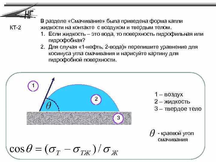 Смачивание определение физика 7 класс. Смачивание определение физика 7 класс