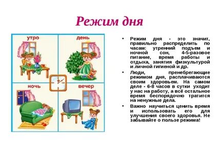 Проект режим дня 2 класс окружающий мир