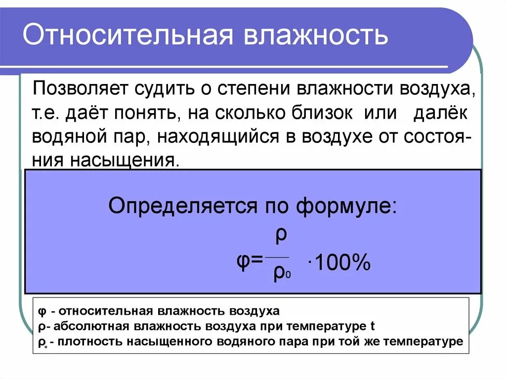 Конспект влажности воздуха. Формула абсолютной влажности воздуха физика 8 класс. Формула определения влажности воздуха физика 8 класс. Способы определения влажности воздуха 8 класс физика. Влажность воздуха формула вычисления физика.