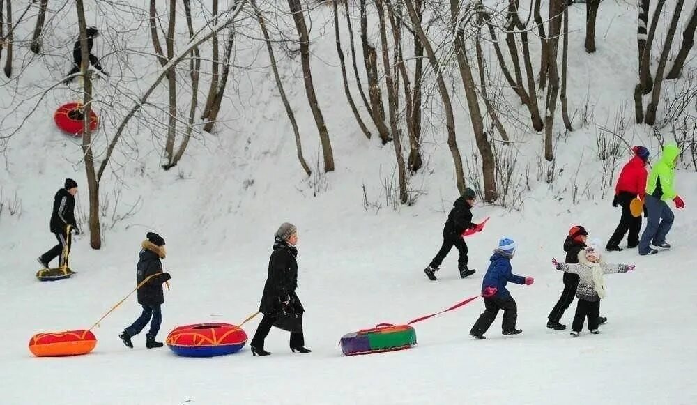 Игры можно играть зимой