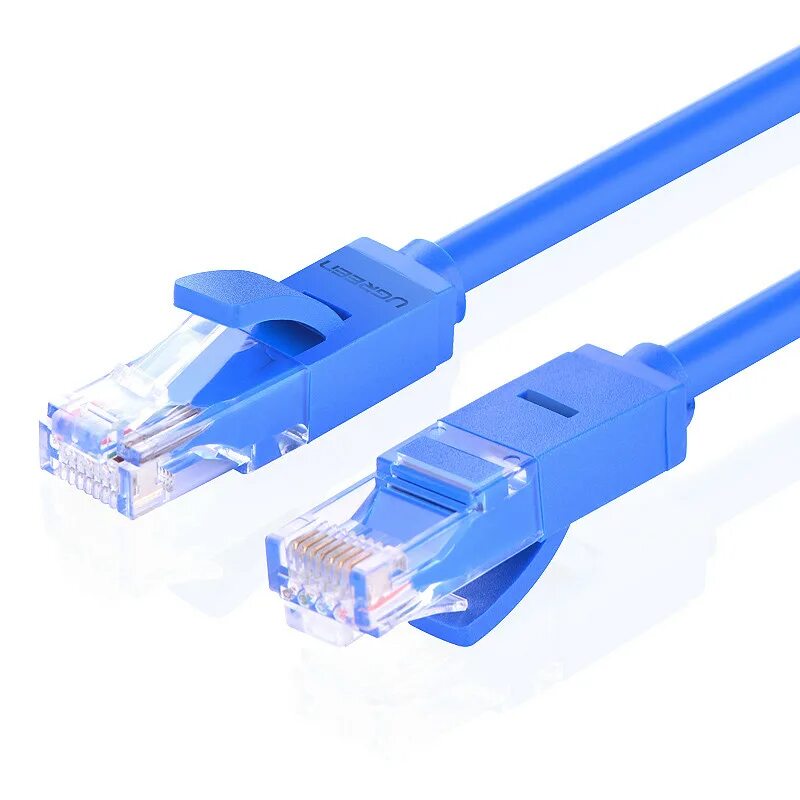 Патч корд ugreen. 100m/10m ethernet rj45 разъем. cat6 rj45 кабель. ugreen nw102 cat 6 u/utp lan cable 3m (blue). vw3a8306r30 кабель 3 м, 2х rj45.