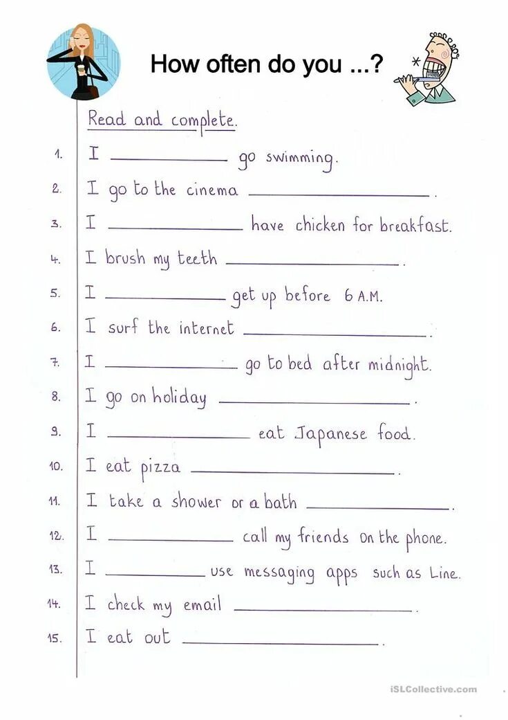 Often he how to write does you. How often упражнения. did you задания. вопросы how often do you. present simple задания.