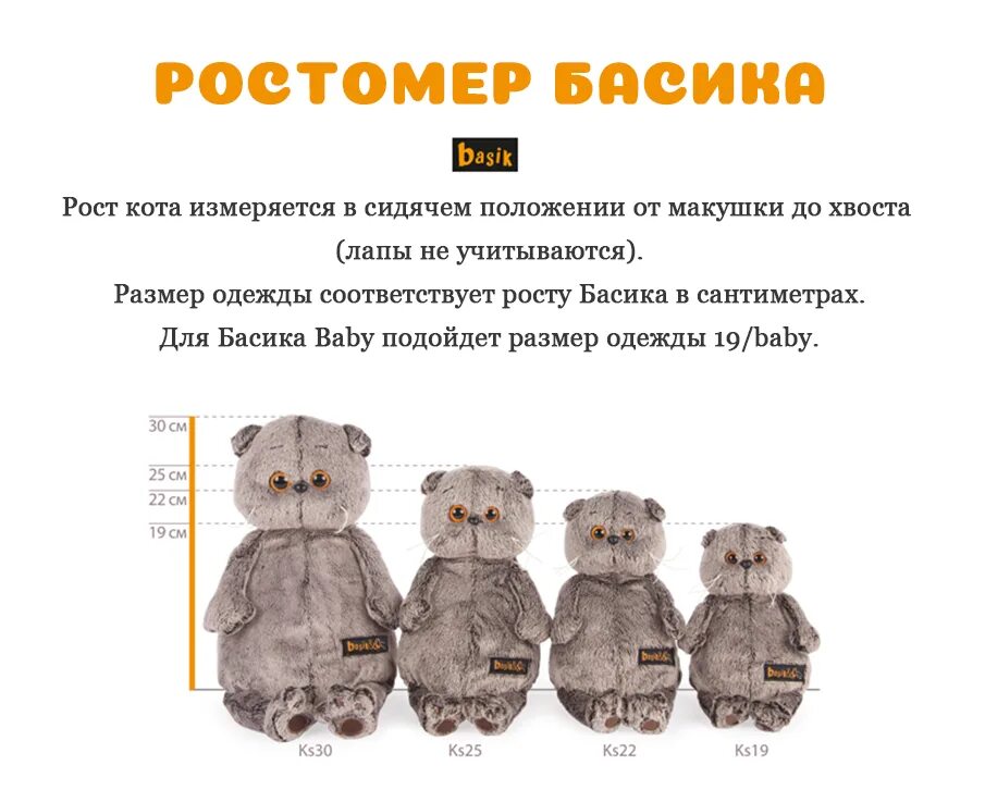 Как получить спикер басика. Кот Басик Размеры игрушки. Одежда для кота Басика 20 см. Басик одежда для Басика 19 см. Басик комбинезон для Басика.
