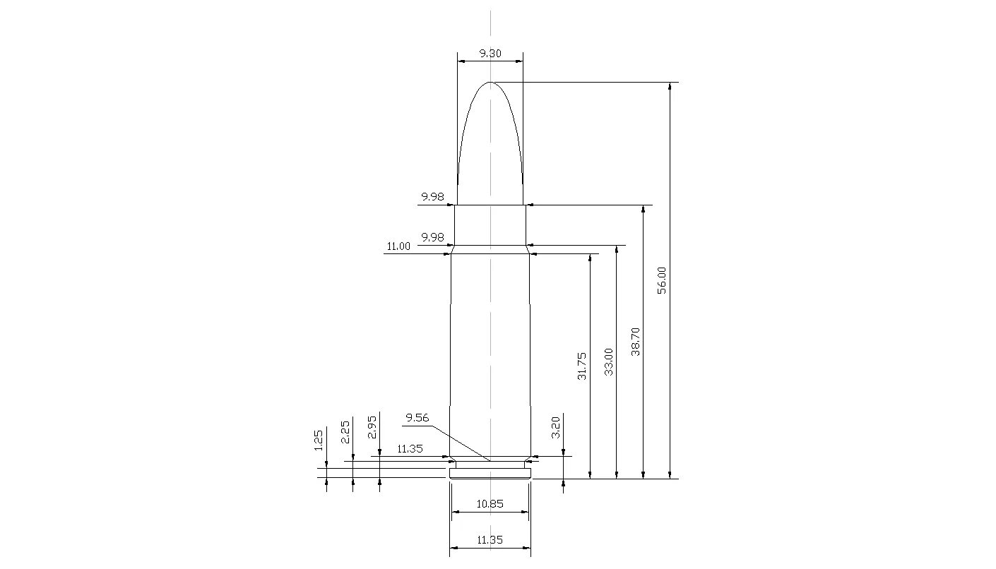 Патрон 9х39 чертеж. Чертеж пули 7.62х39. Патрон калибра 9х39. Патрон 9х39 Размеры. X 39 x 7 3