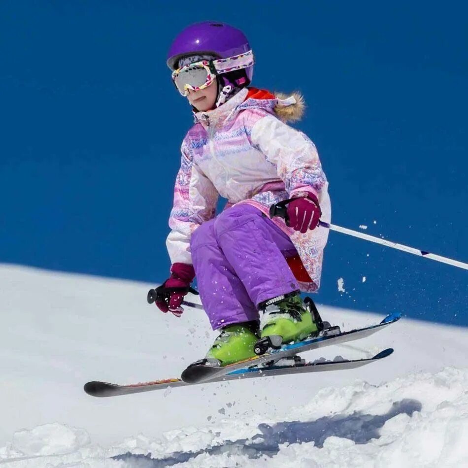 Дети на лыжах. Лыжи Kid. Skiing Kids. Children's Skiing. Ice skis