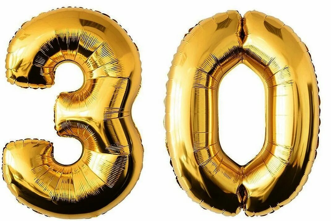 Число 30 в круге