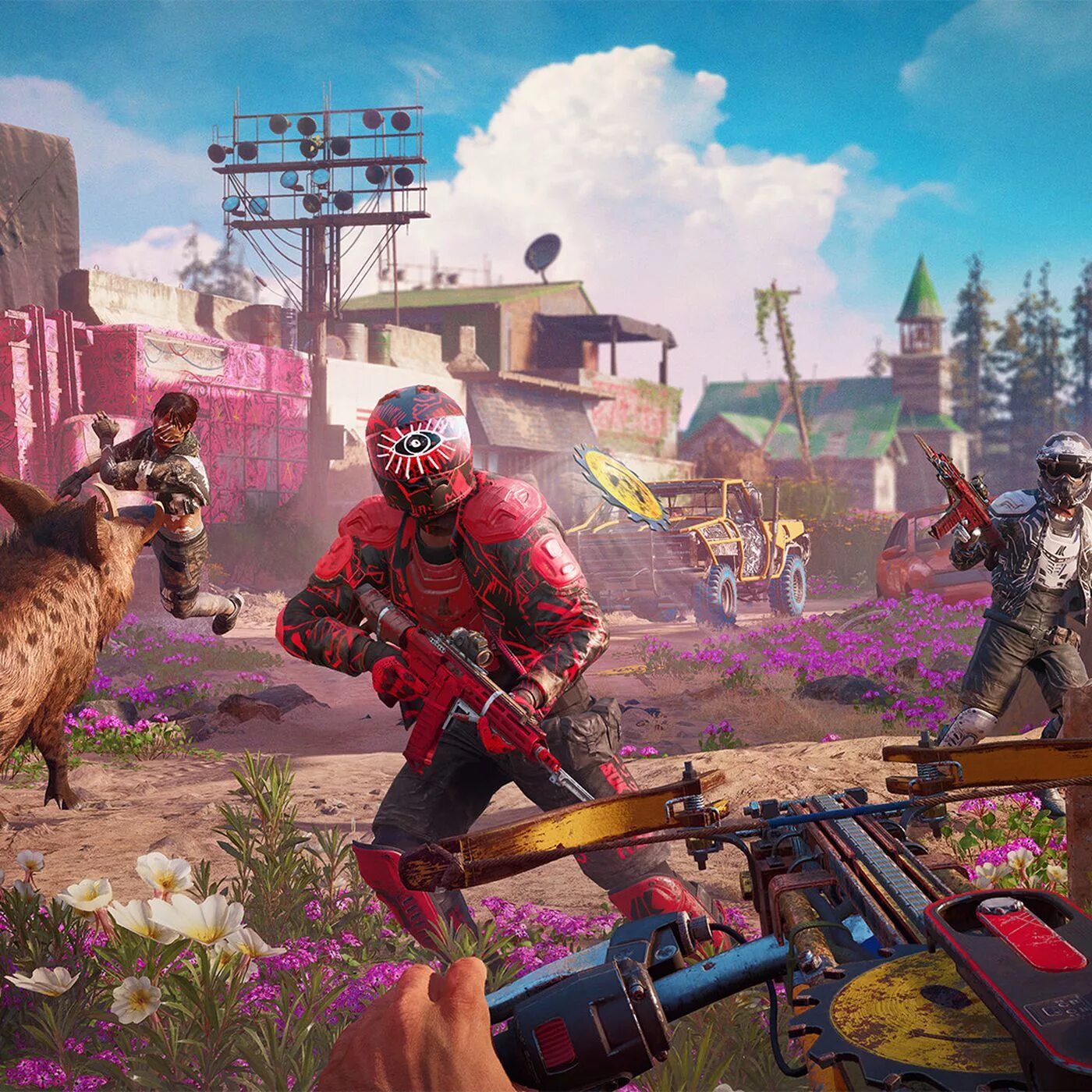 Far Cry New Dawn. Far Cry New Dawn мотоциклы. Far Cry 5 New Dawn. Игры page