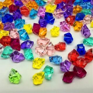Colored crystals