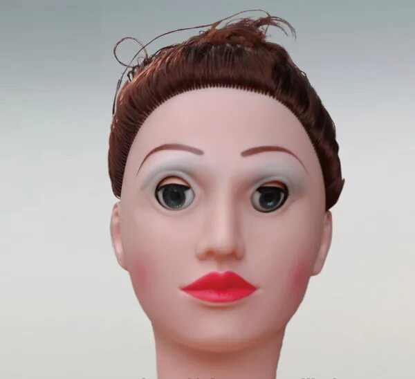 Кукла с резиновой головой. Надувная голова женщины. Резиновая кукла лицо. Голова резиновой женщины.