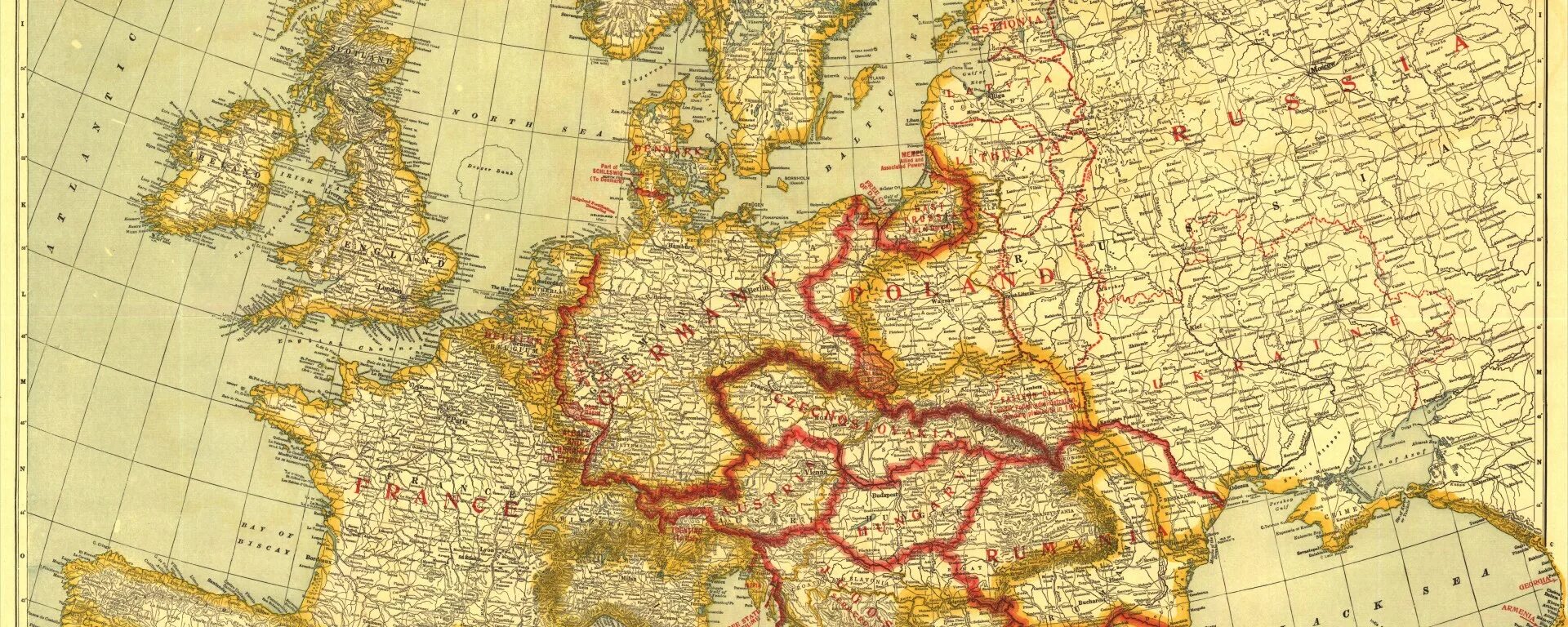 Страны европы в 1920 1930 е гг. Карта европы 1920 года. политическая карта европы 1920. карта европы в 1920-е годы. карта европы 1920 года политическая.