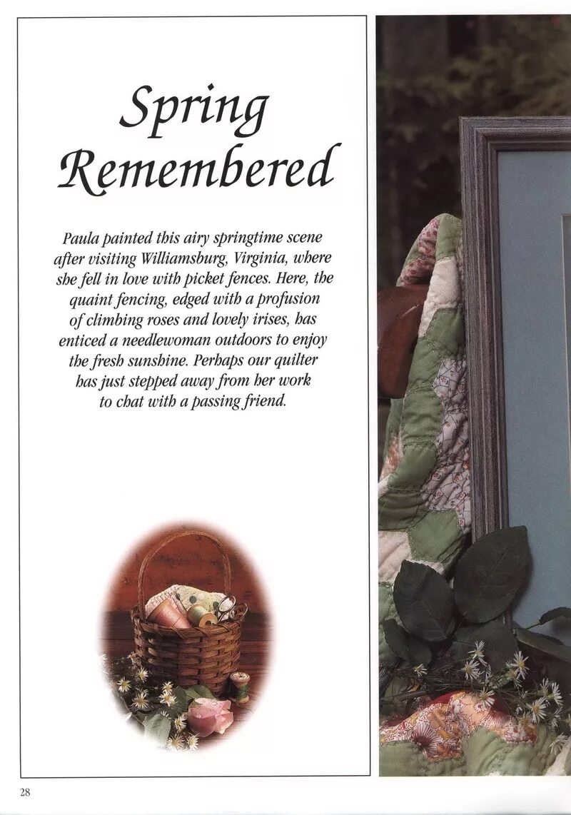 Remember spring. Paula vaughan spring remembered.