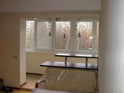 Перегородки кухня балкон