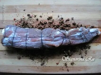 Как сделать бастурму из свинины