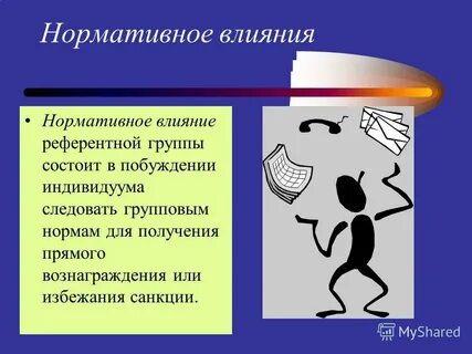Информационное влияние группы