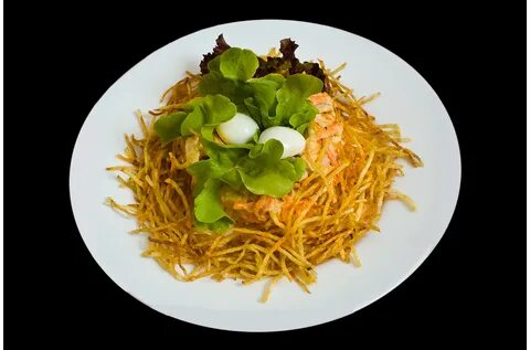 Салат с картофелем пай