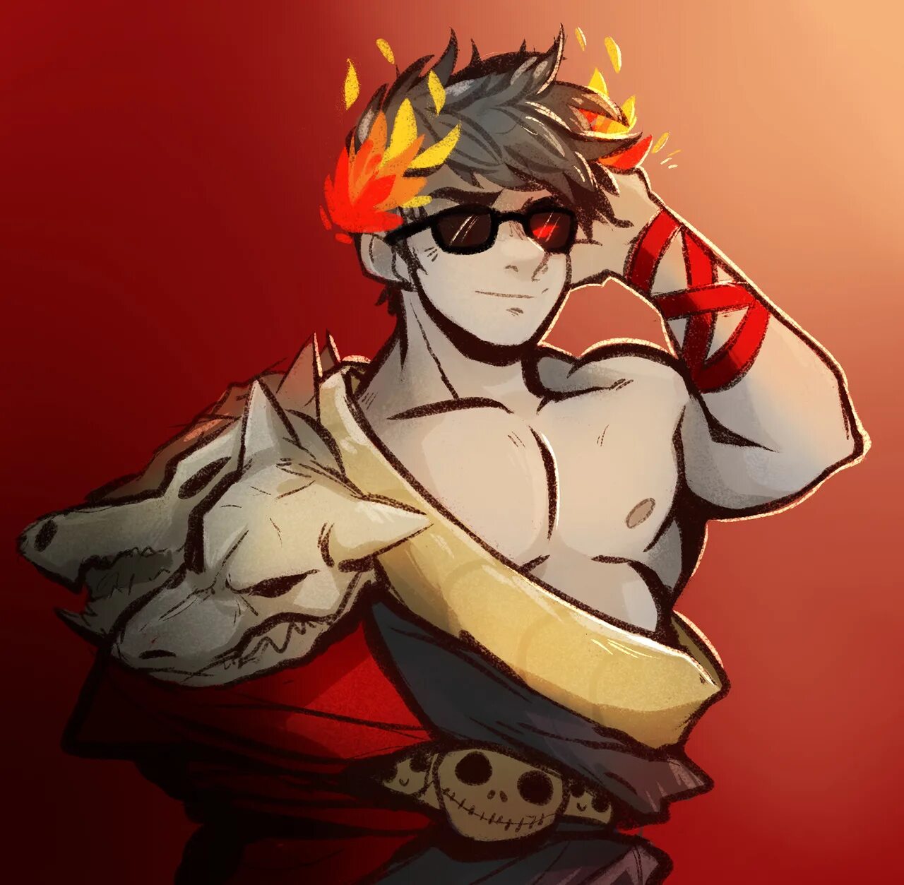 Hades cs go. Загрей хейдс. загрей hades. загрей hades art. дионис загрей и титаны.