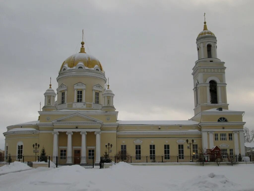 Свято троицком кафедральном соборе екатеринбург. Троицкая Церковь (Екатеринбург).