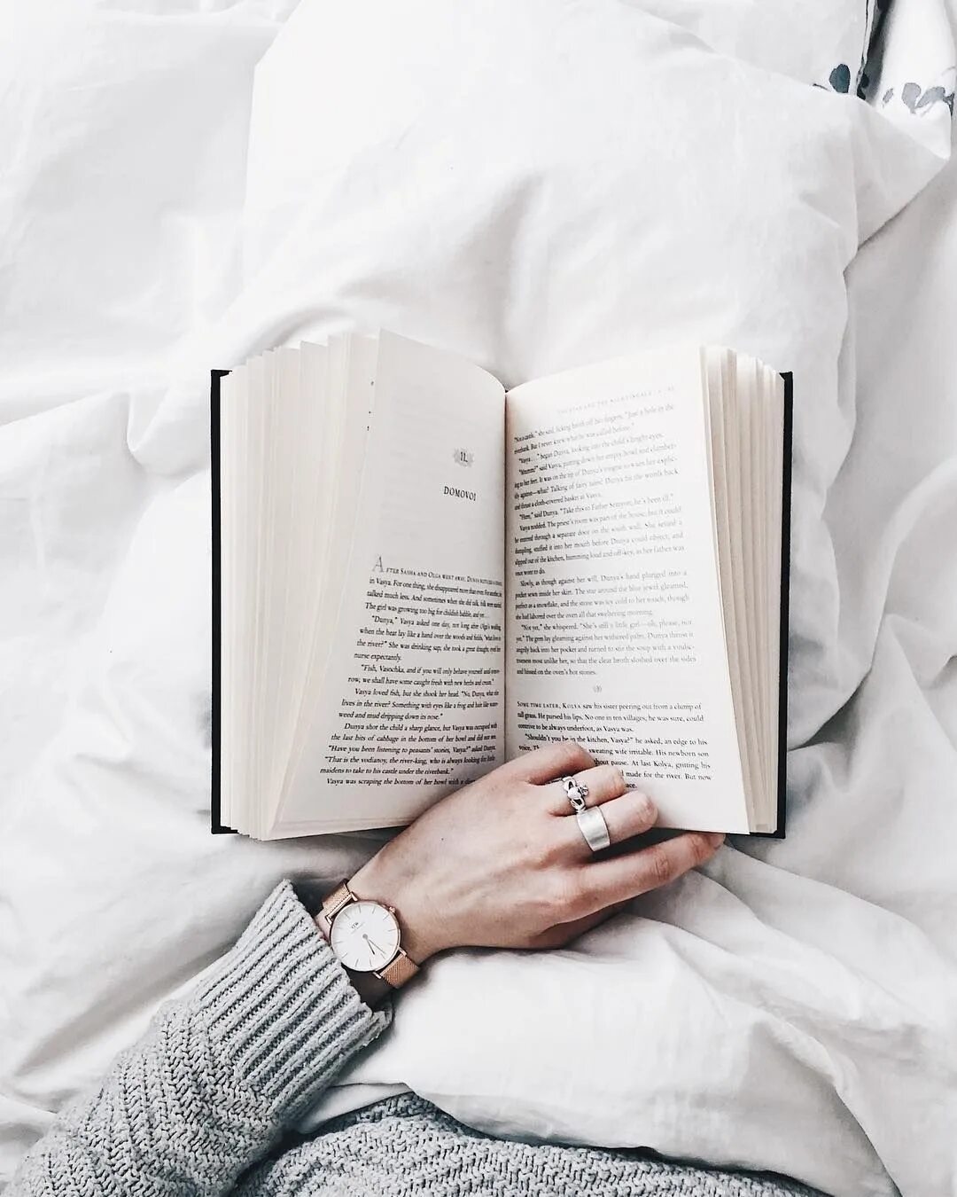 She is an open book