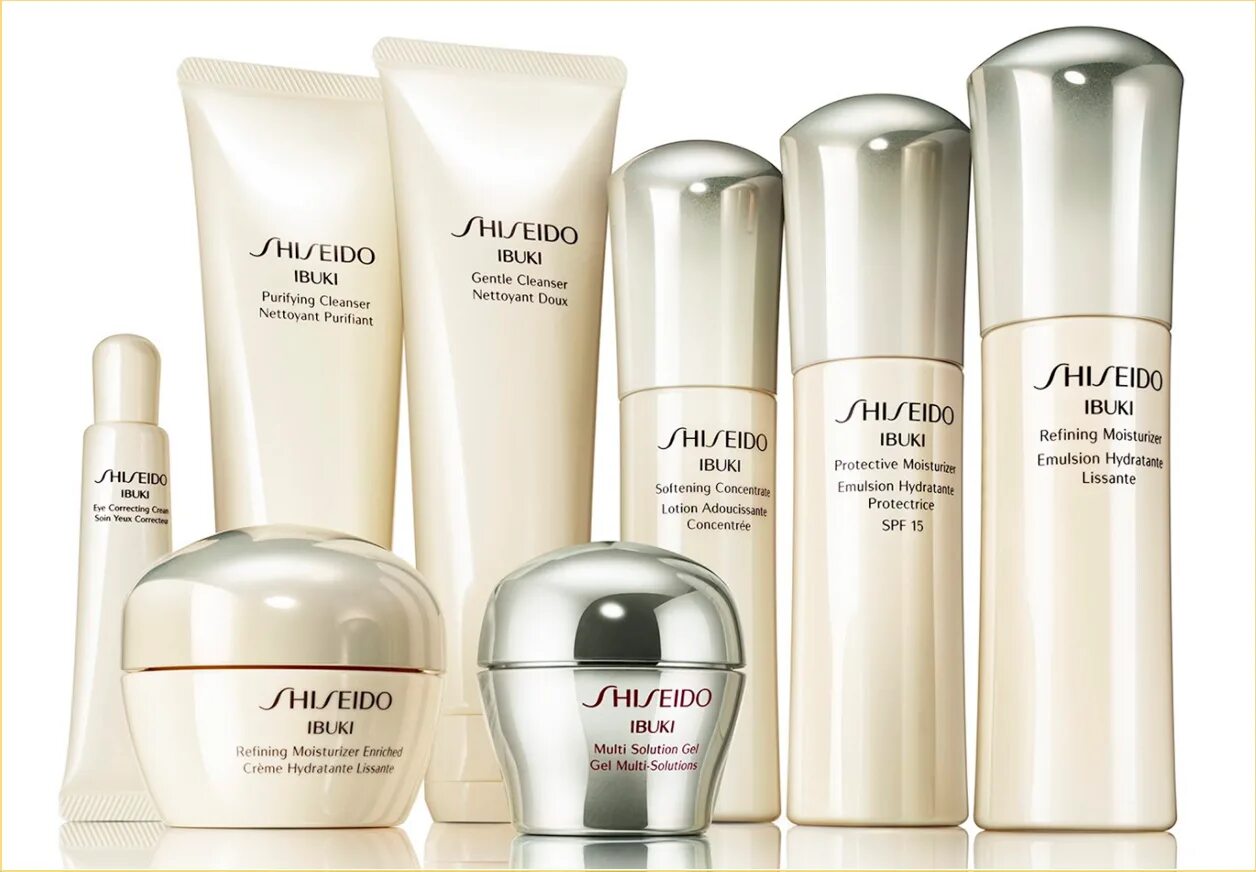 Шисейдо Ибуки. Shiseido 35+. Шисейдо крем для лица после 50. Шисейдо лимитированная коллекция.