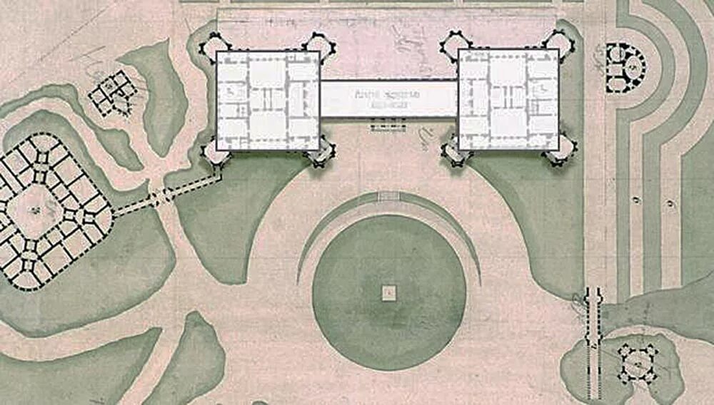 Проект царицыно. Царицыно план Баженова. Баженов Царицынский дворец проект. Дворец в Царицыно Баженов проект. План большого дворца в Царицыно.