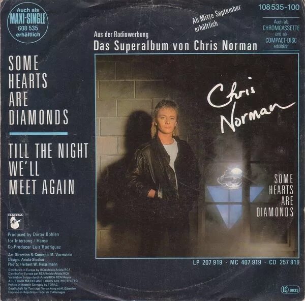 Chris norman flac. Chris Norman - some Hearts are Diamonds (1986). Chris Norman 1986 some Hearts are Diamonds обложка. Chris Norman some Hearts are Diamonds обложка. Пластинка Chris Norman - some Hearts are Diamonds.