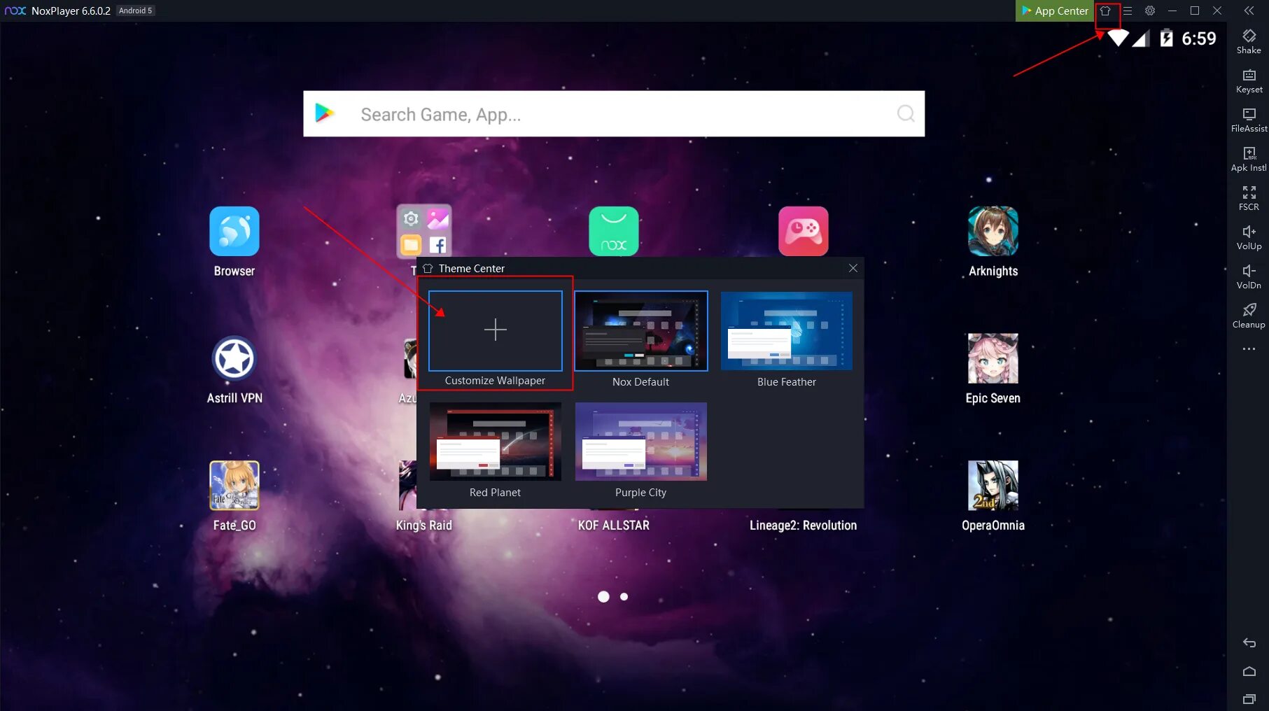 К сожалению текущая версия app player. Nox эмулятор android для пк. nox windows 8. темы для nox player. nox player ноутбук.
