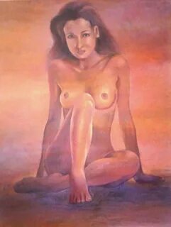 Jual Lukisan Figur Wanita Telanjang.