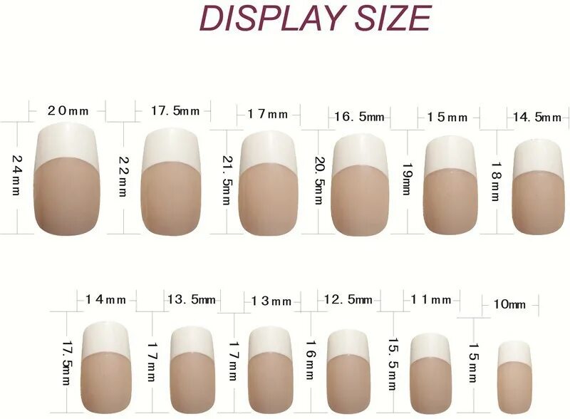 Наращивание ногтей 4 см. Нарощенные ногти размеры. Размеры ногтей для наращивания таблица. Наращивание ногтей до 2. Длинк 2 для наращивания ногтей.