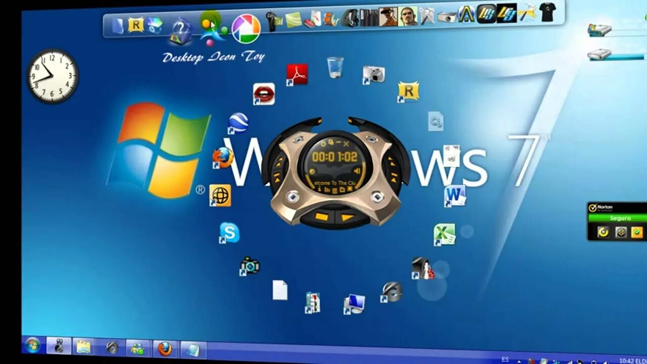 Win toy. Windows игрушки. Гаджеты виндовс 7. Desktop программа. Windows desktop icons.