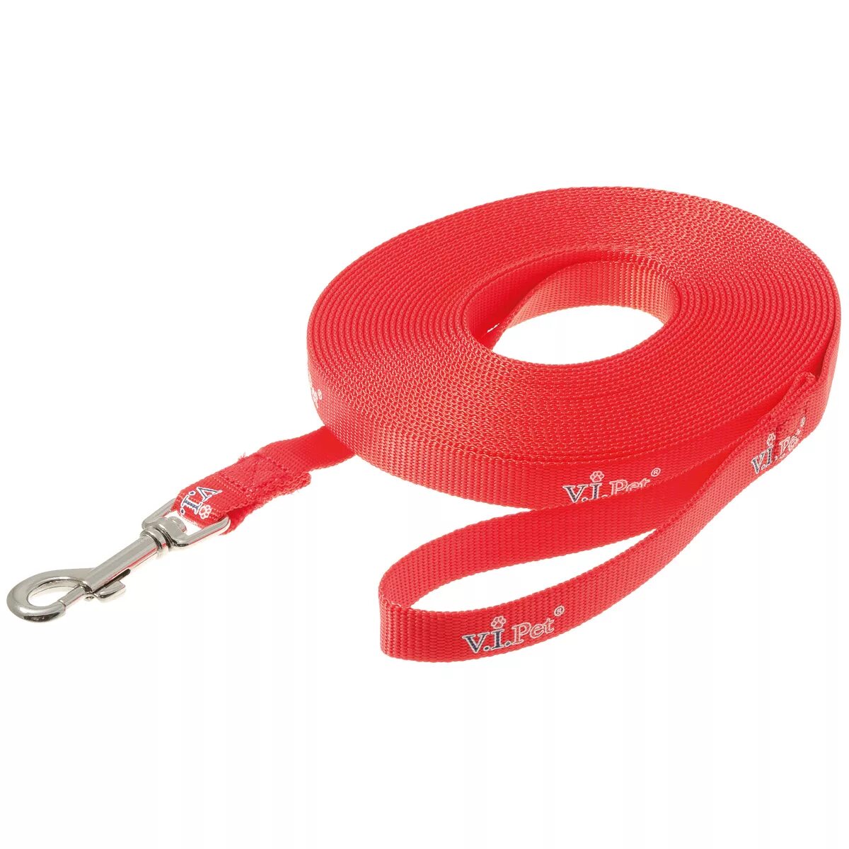 водилка ринговка для собак. ленточный поводок. 1. поводок для собаки голубой. V pet.