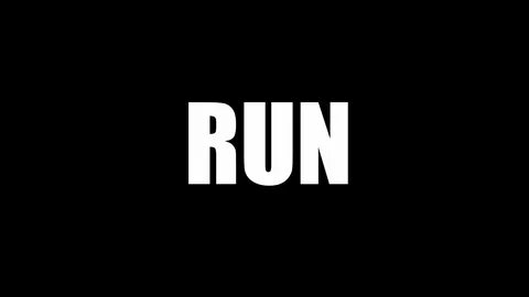 I ran text