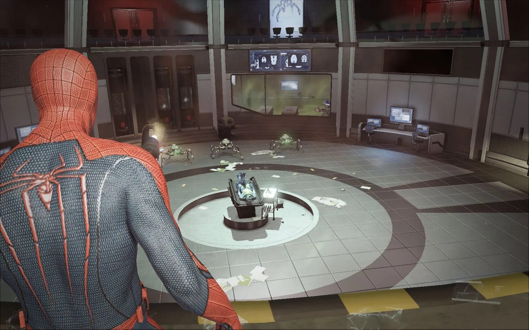 Ящики Оскорп в amazing Spider man 2. Оскорп человек паук. The amazing Spider man 1 игра геймплей. Новый человек паук 2 Оскорп.