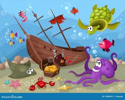 And fish lives in the sea