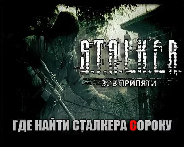 Где найти сороку в сталкер. Сталкер загадки.