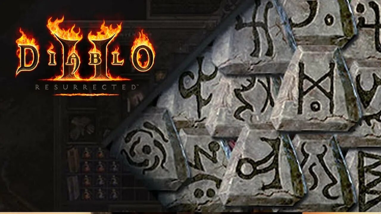 Diablo 2 resurrected руны. Diablo 2 resurrected руны
