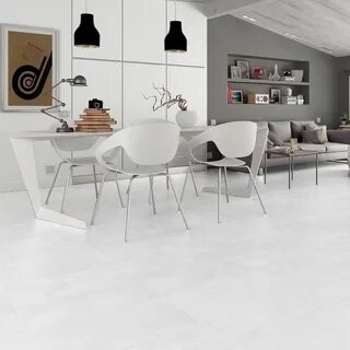 White floor