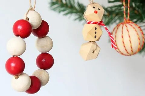 Елочные игрушки бусы