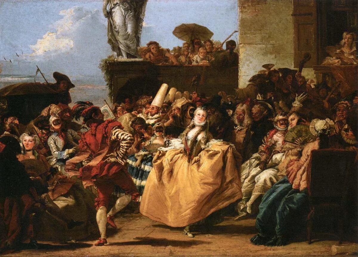 Италия 18 век Джованни Баттиста Тьеполо. .Джованни Доменико Тьеполо (1727-1804). Джандоменико Тьеполо. Джованни Тьеполо карнавал.