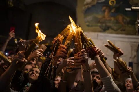 Сколько ждут благодатный огонь