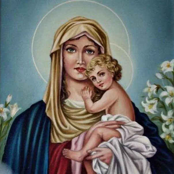 Мадонна икона Божьей матери. Изображение Богоматери Девы Марии, Мадонны.