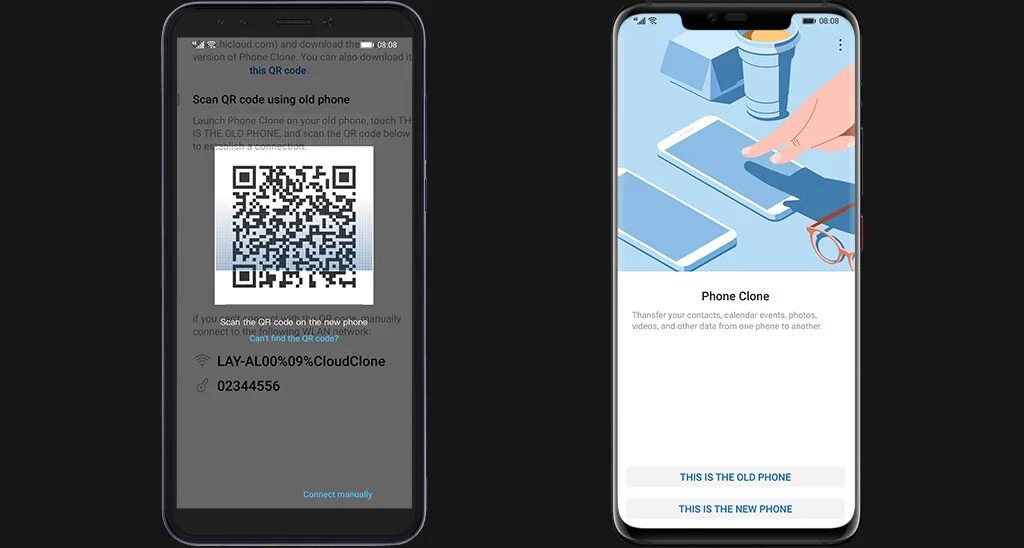 Phone Clone QR код. Phone Clone Huawei. Что такое Phone Clone на хонор. Клонирование телефона андроид. Qr код на телефоне хонор