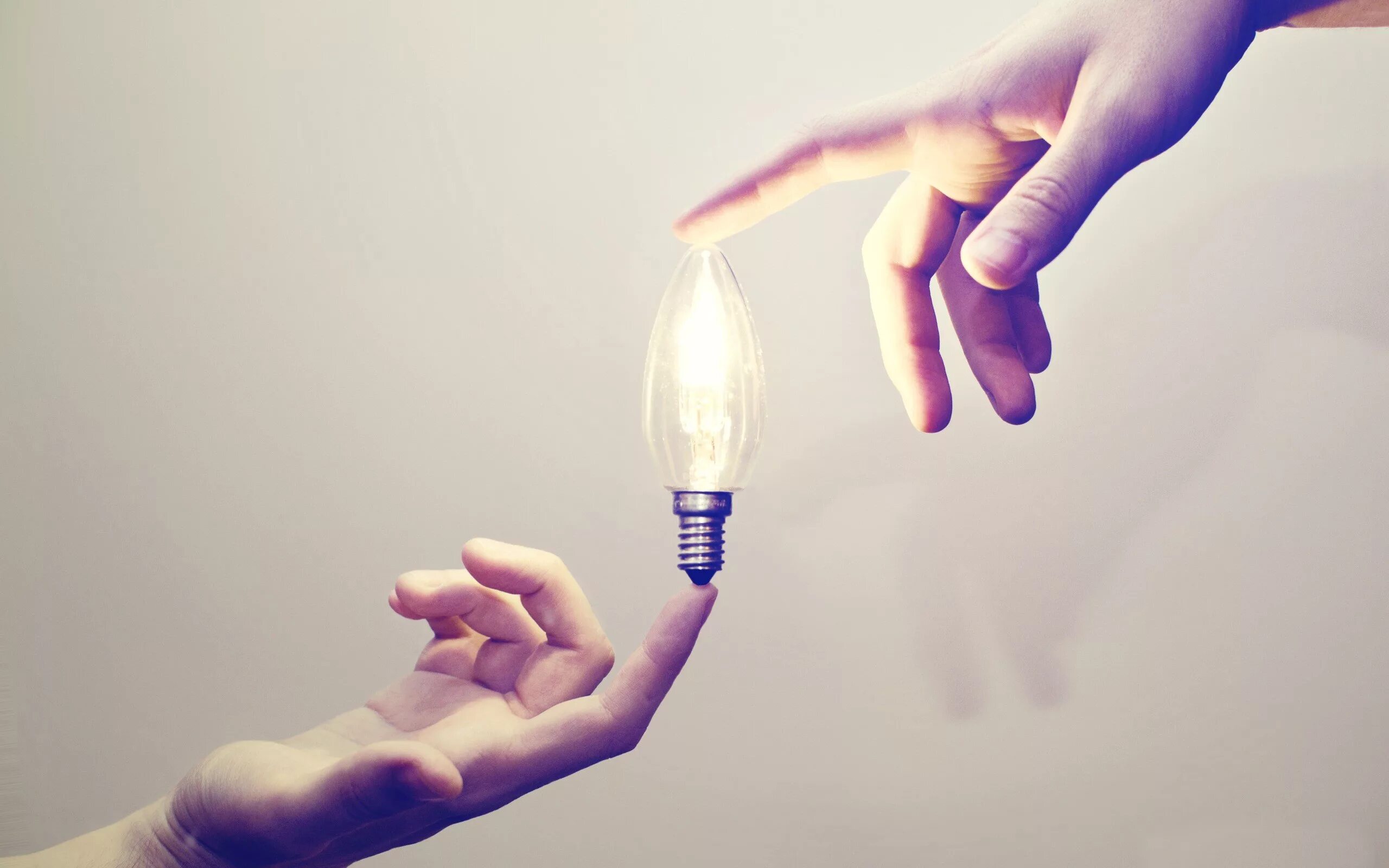 Create light. Create light