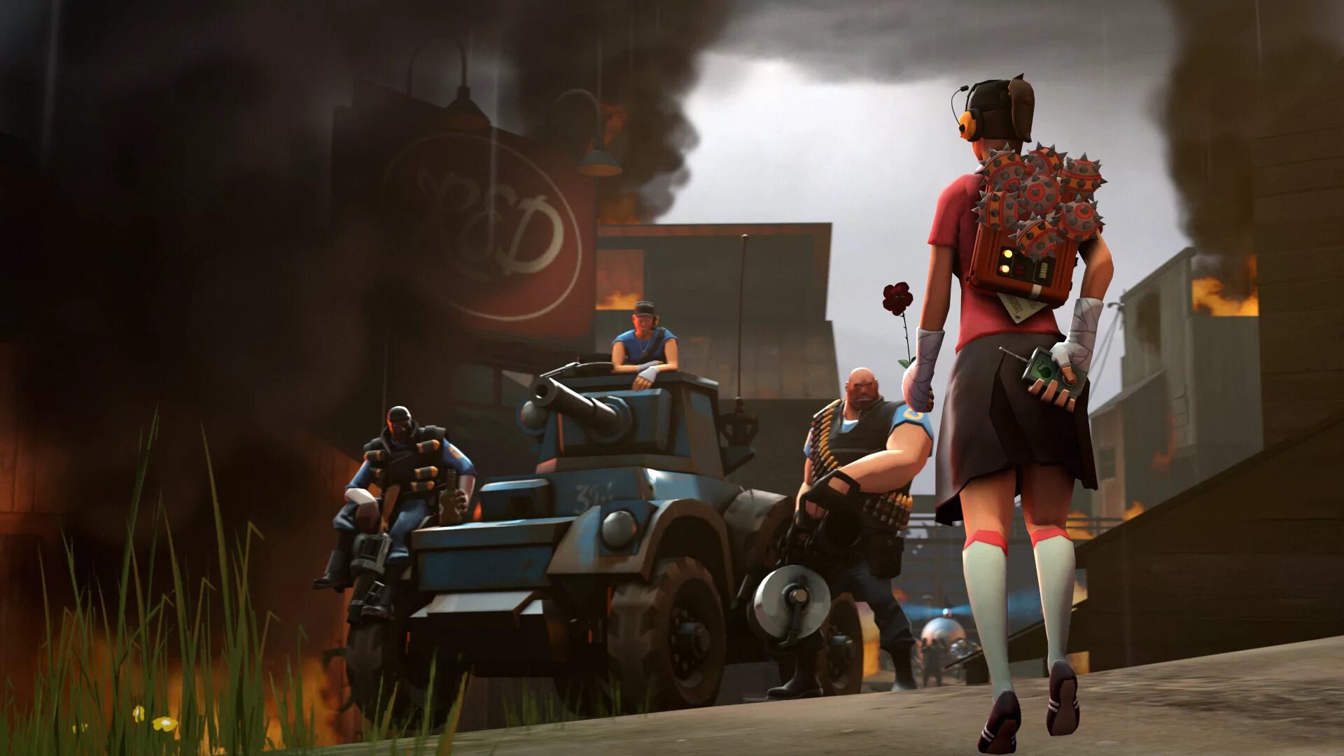 Team Fortress 2. Team Fortress 2 Art. Скаут тим фортресс 2. Тим фортресс 2 хеви девушка.